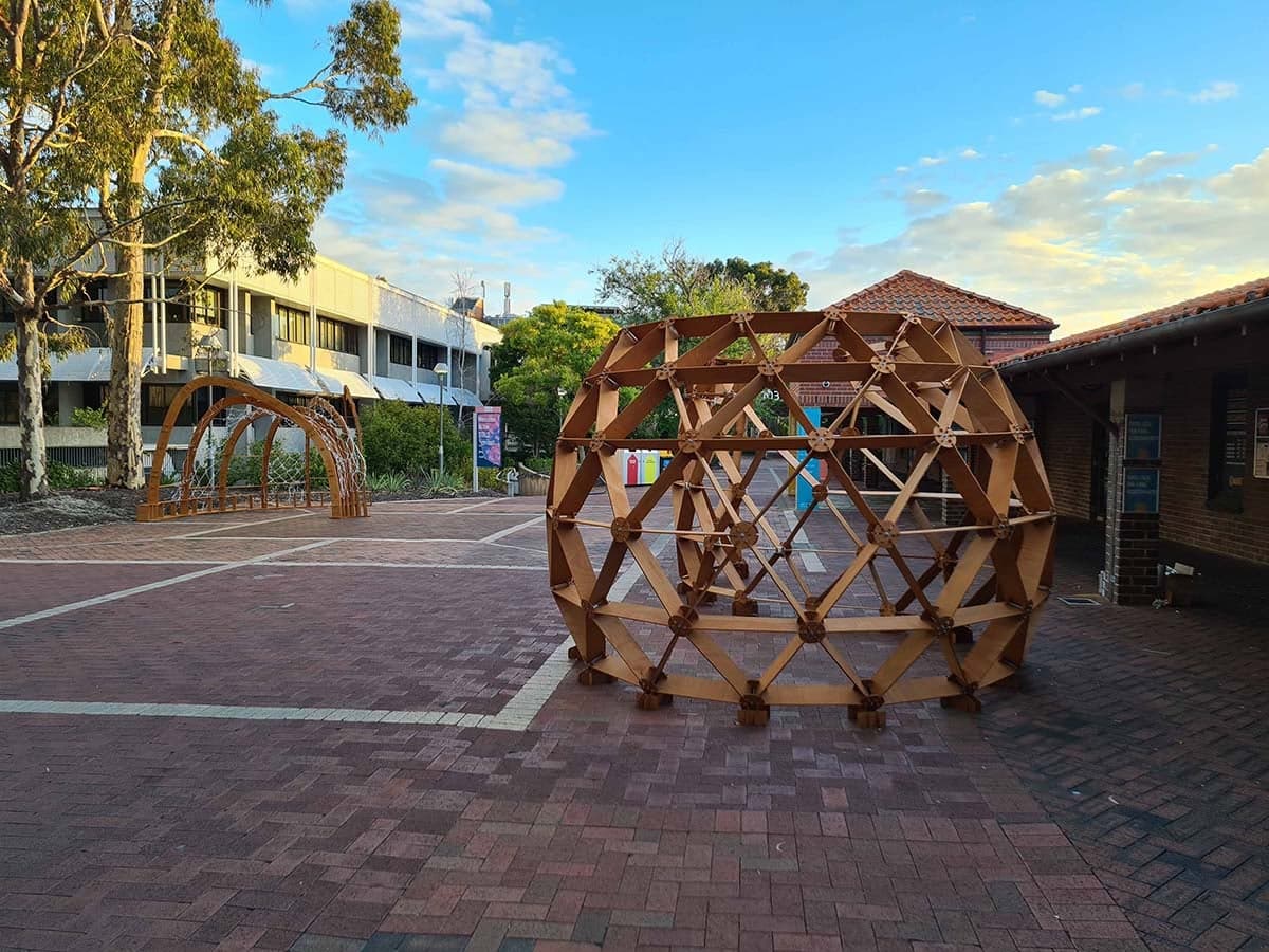 Curtin Pavilions — Timber Pavilions, Curtin University Campus, Western Australia