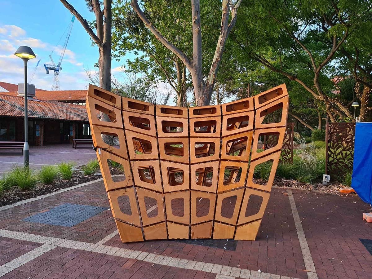 Curtin Pavilions — Timber Pavilions, Curtin University Campus, Western Australia
