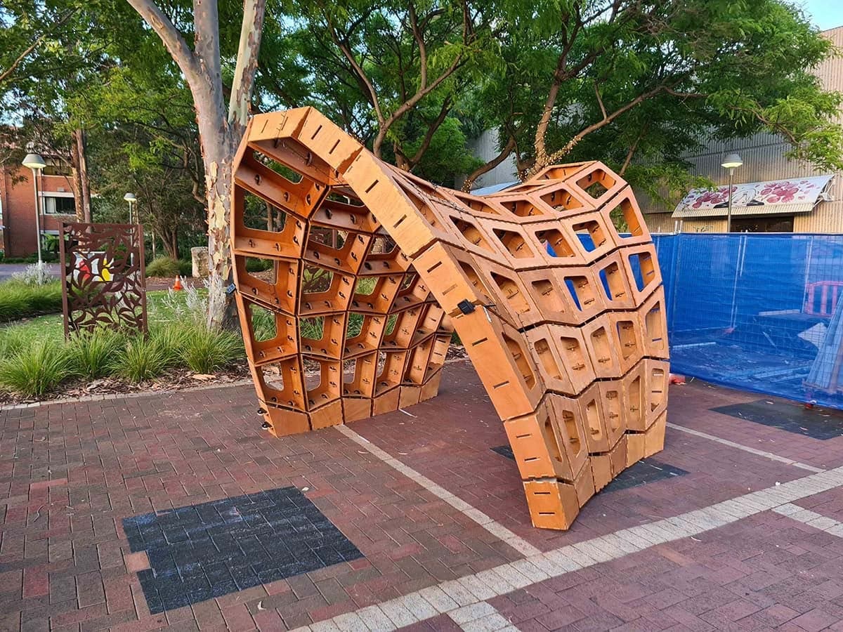 Curtin Pavilions — Timber Pavilions, Curtin University Campus, Western Australia