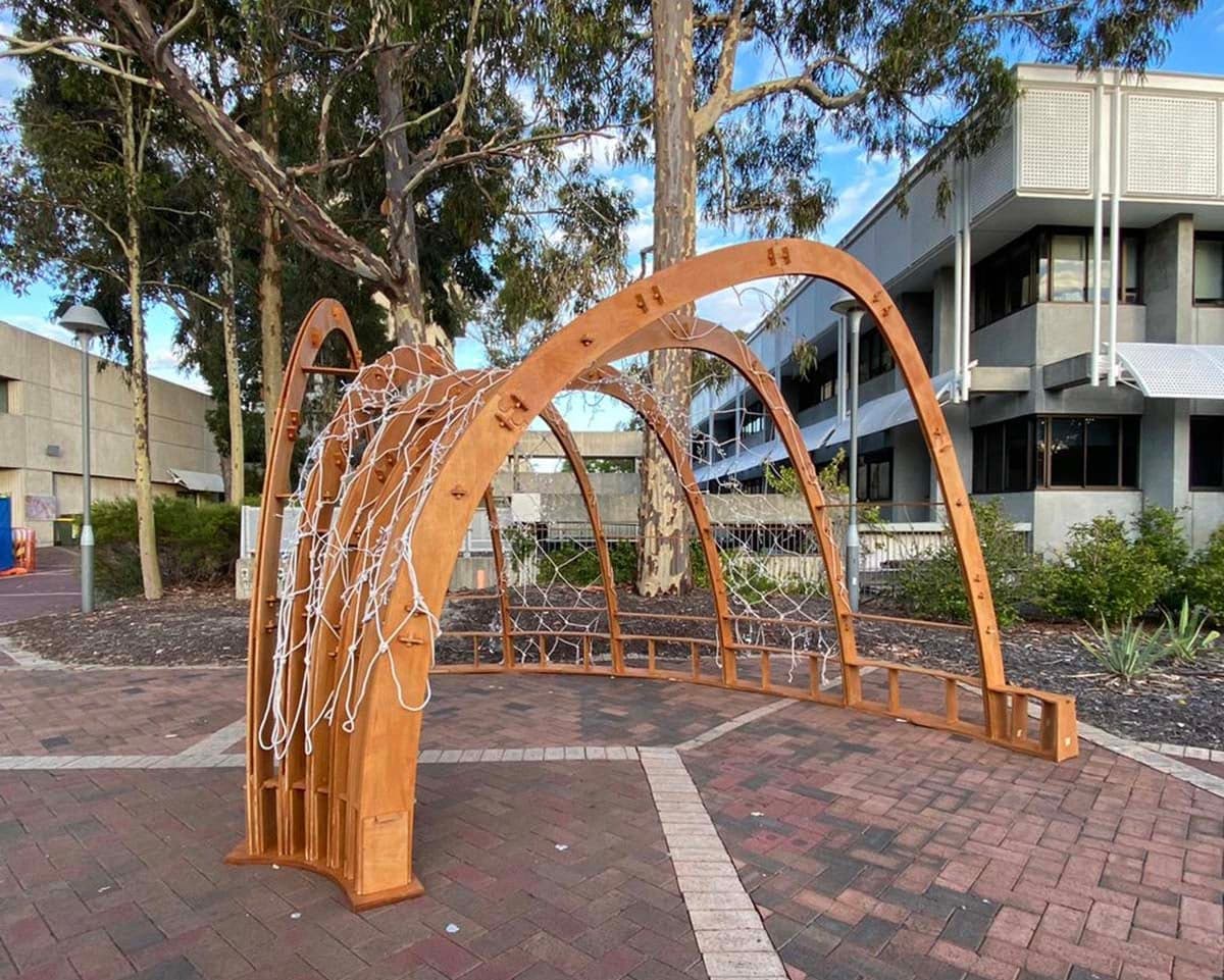 Curtin Pavilions — Timber Pavilions, Curtin University Campus, Western Australia
