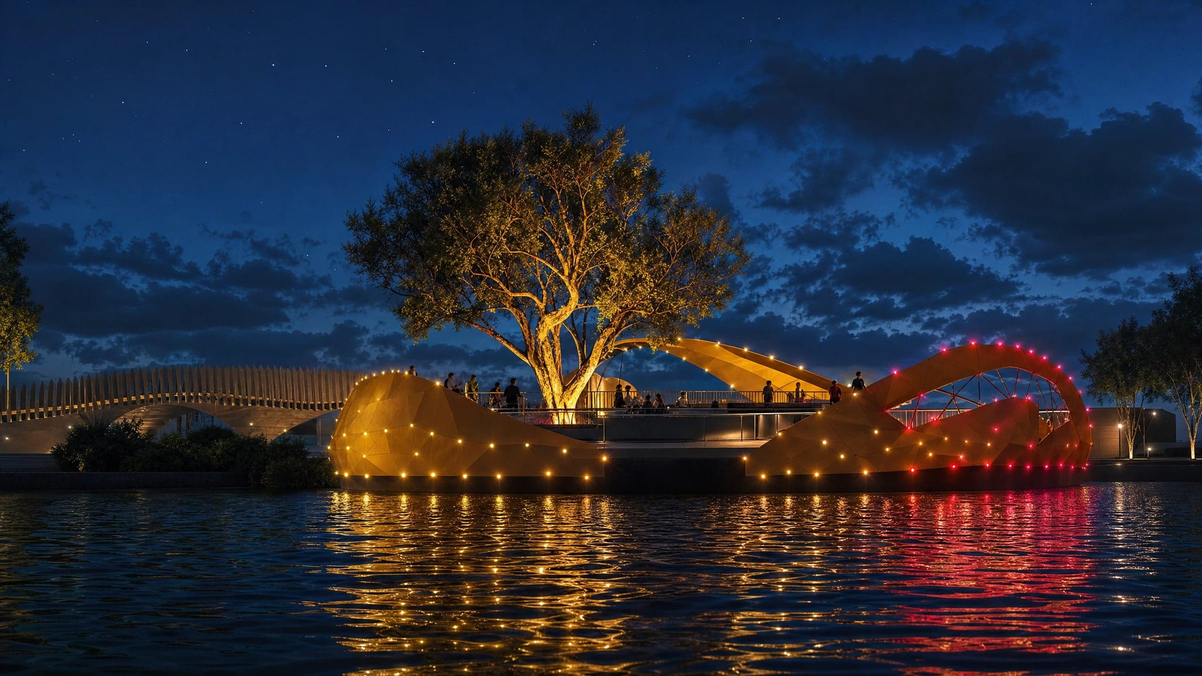 Gold Coast Greenbridge — Landmark Gateway - Unbuilt, HOTA Cultural Precinct, Gold Coast