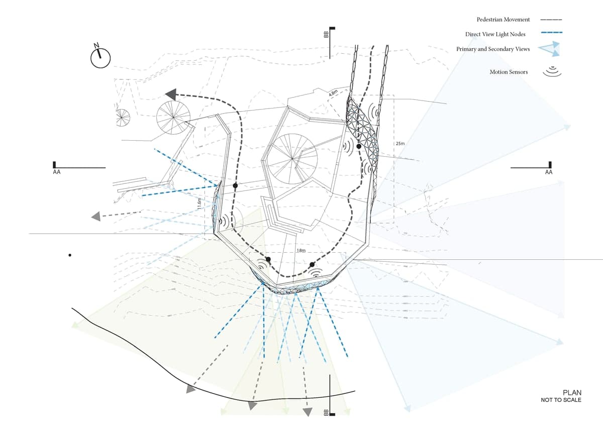 Gold Coast Greenbridge — Landmark Gateway - Unbuilt, HOTA Cultural Precinct, Gold Coast