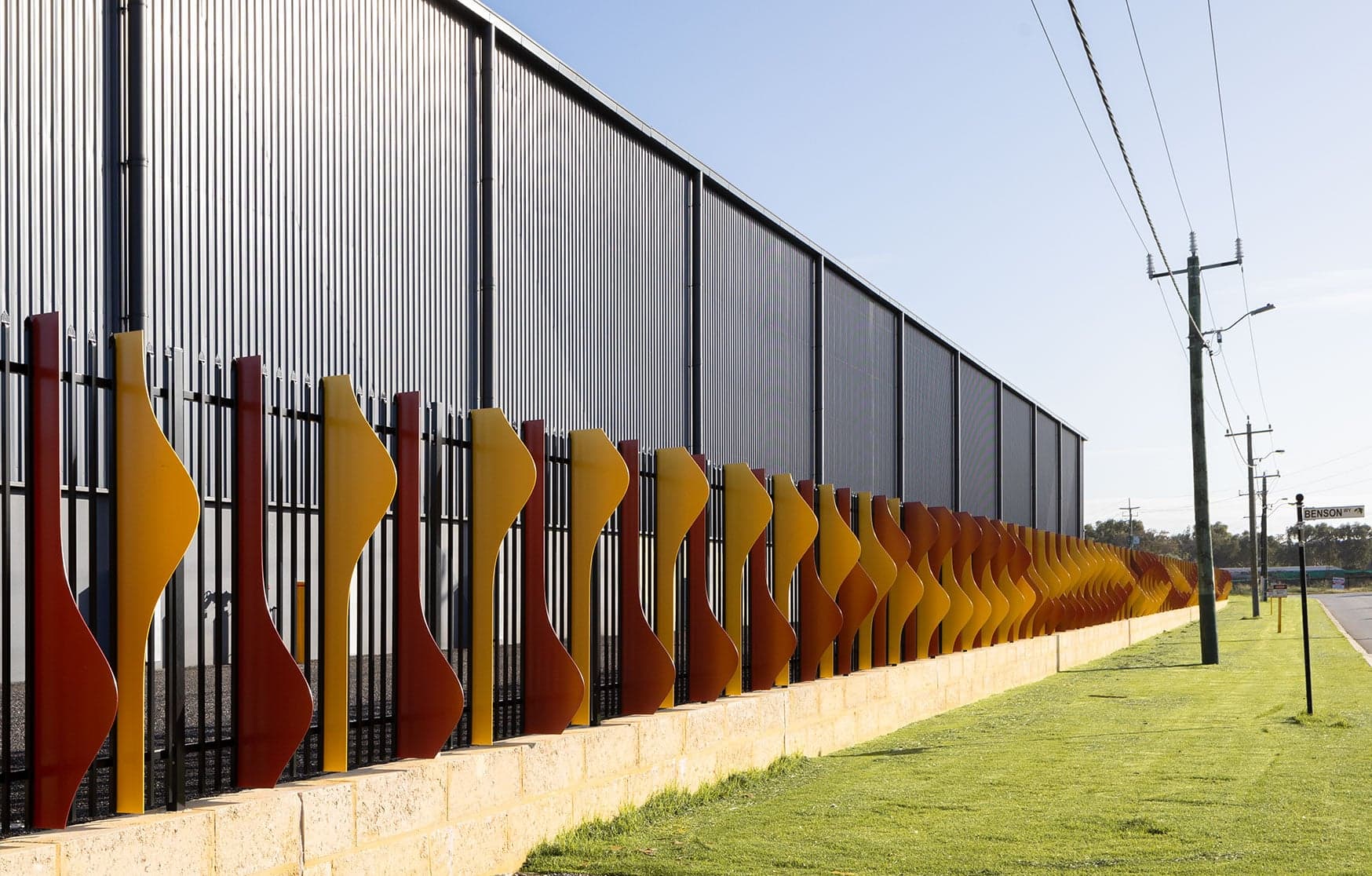 Stirling Crescent Gateway Series — 3 Stage Integrated Fence Artwork, Hazelmere, WA
