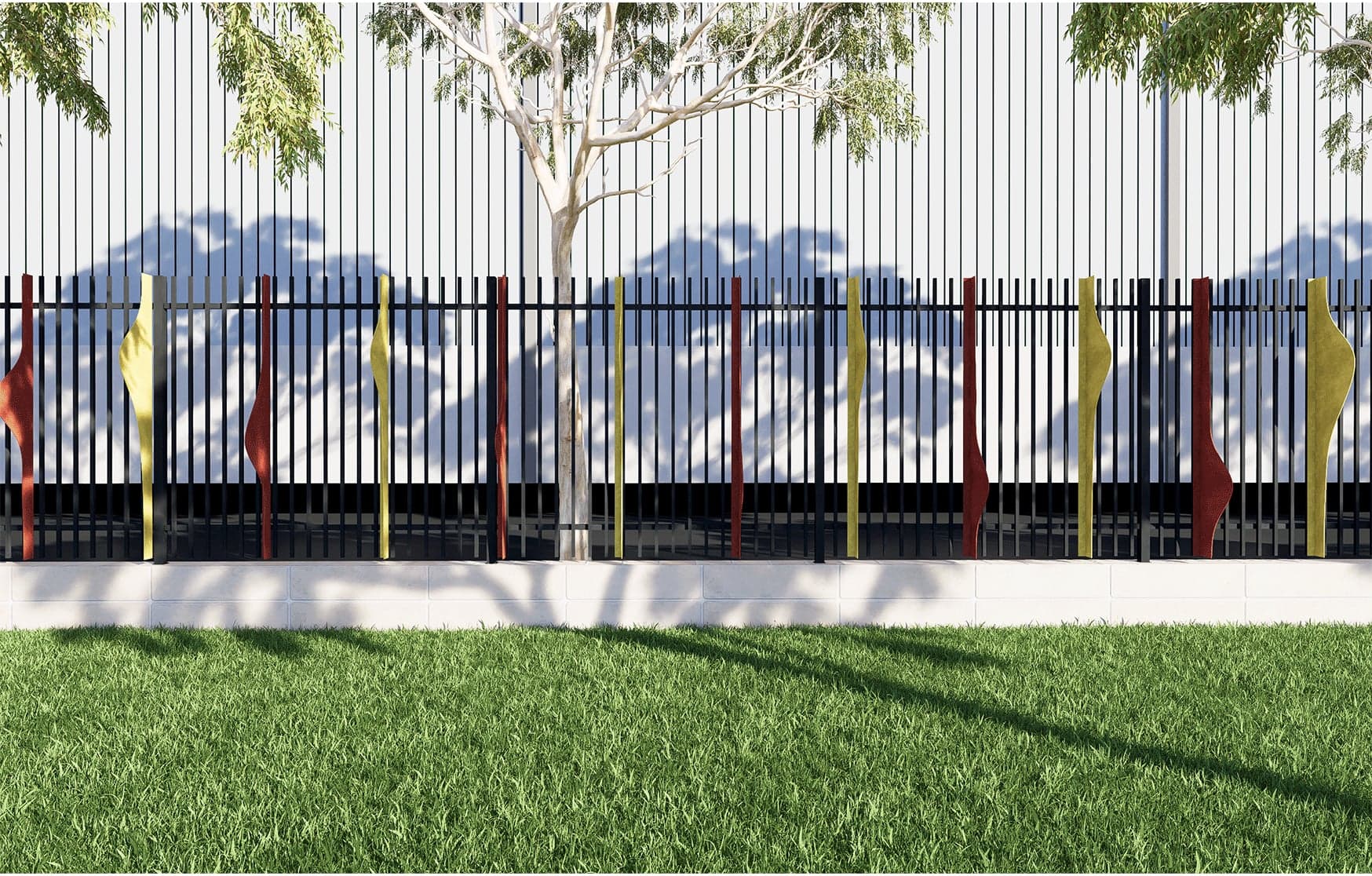 Stirling Crescent Gateway Series — 3 Stage Integrated Fence Artwork, Hazelmere, WA