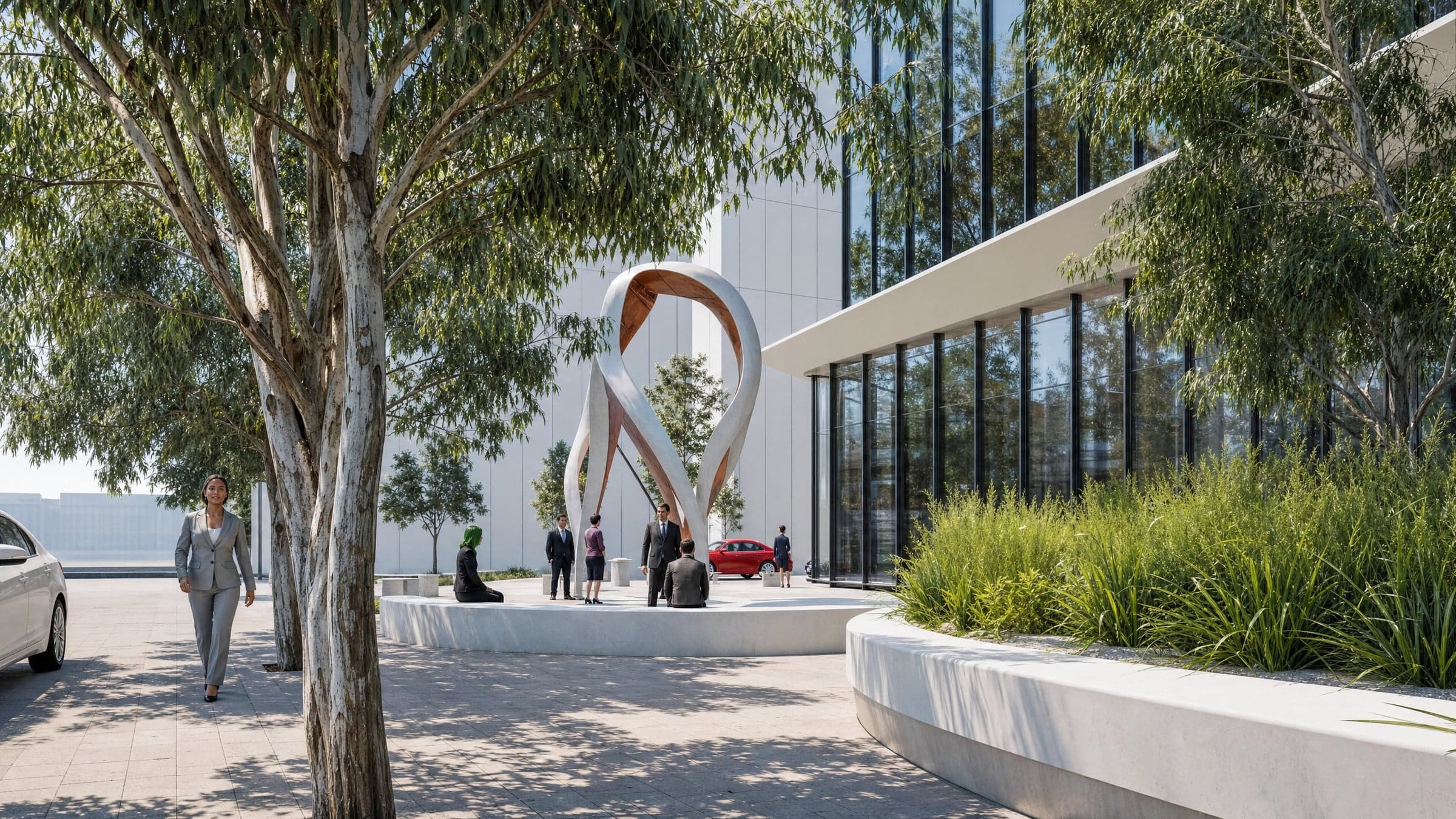 The Form of Dance — Percent for Art: Sculpture, Elizabeth Quay