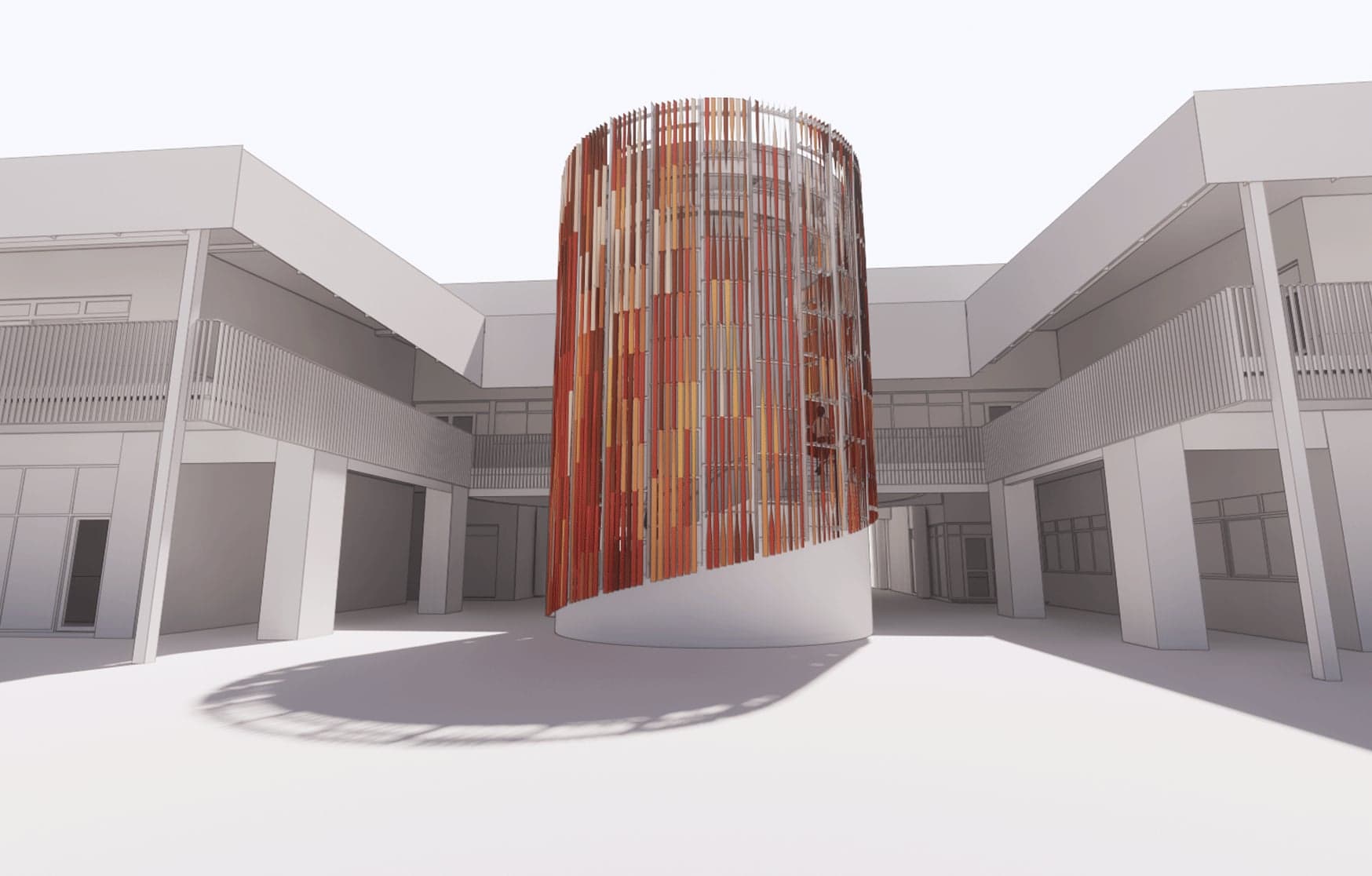 Anthesis — Percent for Art: Facade Screen, Piara Waters Secondary College