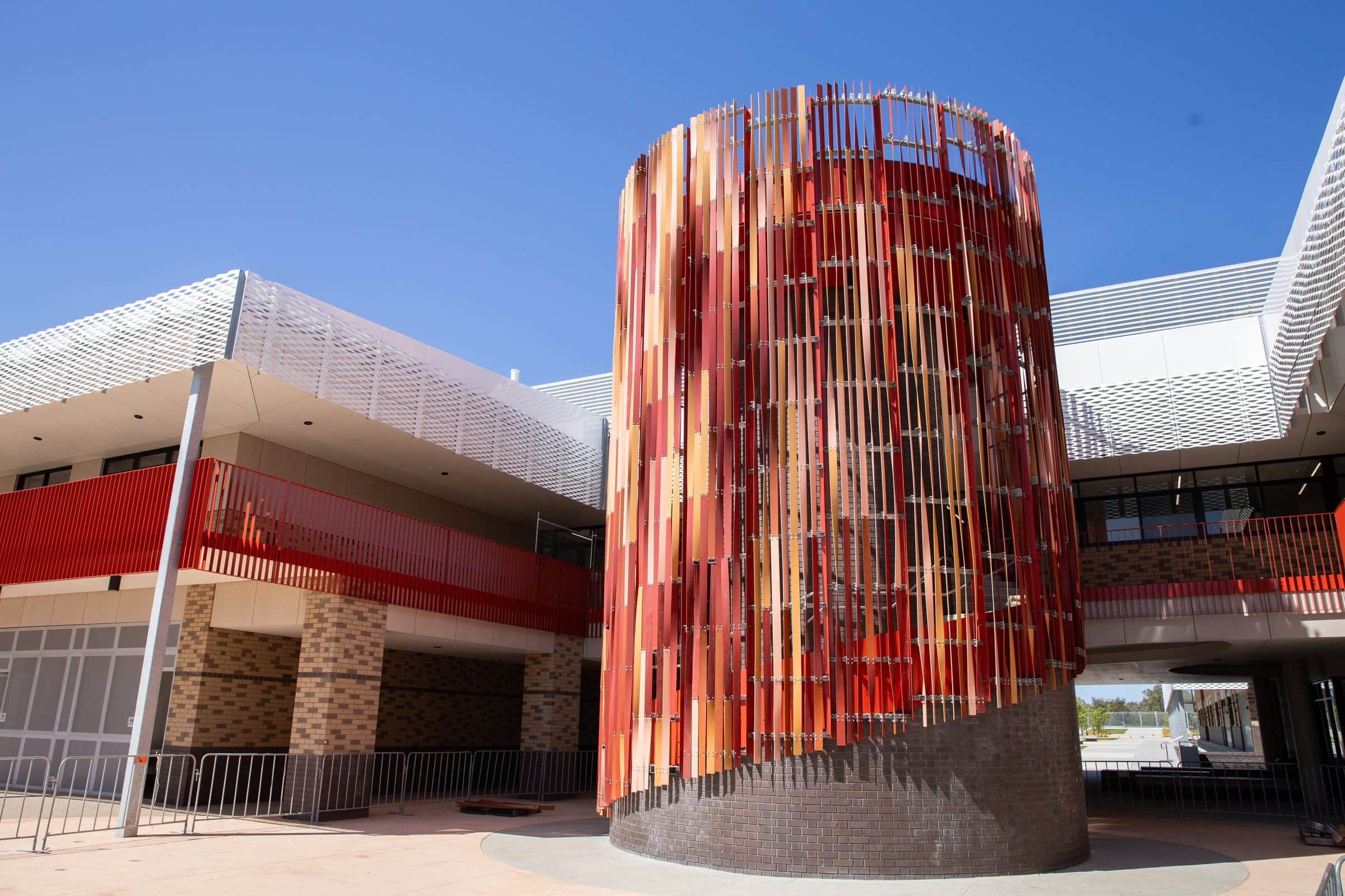 Anthesis — Percent for Art: Facade Screen, Piara Waters Secondary College