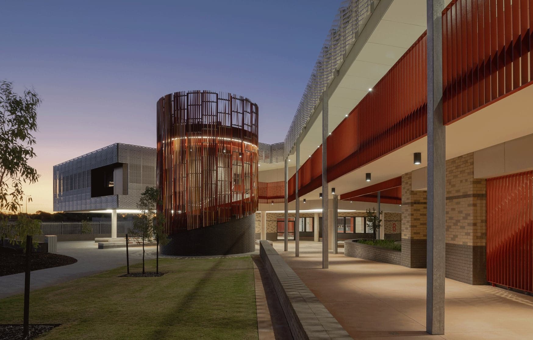 Anthesis — Percent for Art: Facade Screen, Piara Waters Secondary College