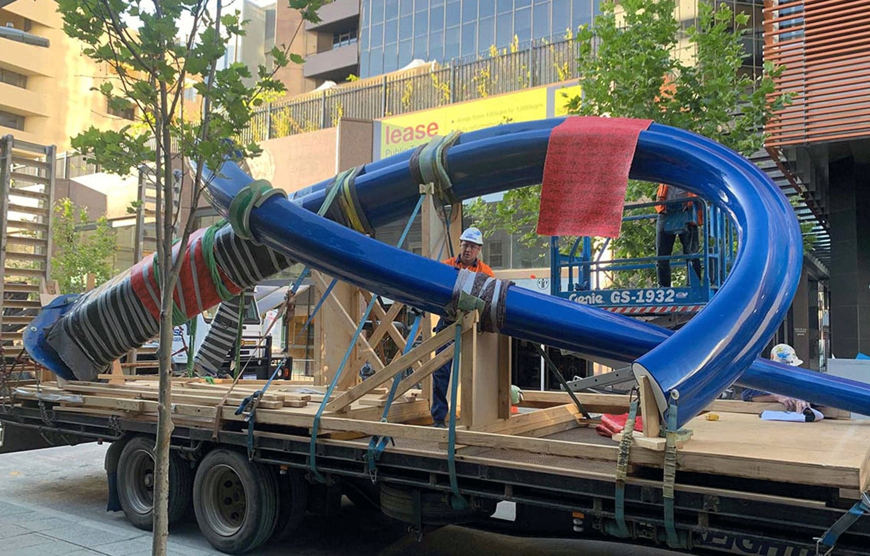 Cygna — Percent for Art: Sculpture, East Perth, Western Australia
