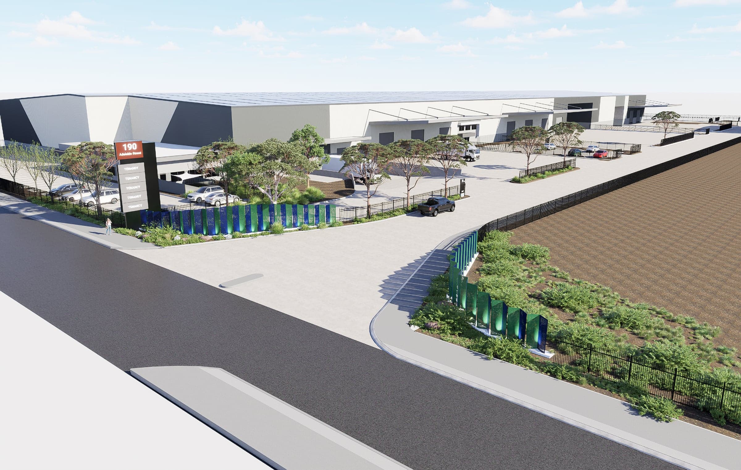 Duality - Lot 189 — Entry Statement with programmable lighting, Adelaide St, Hazelmere