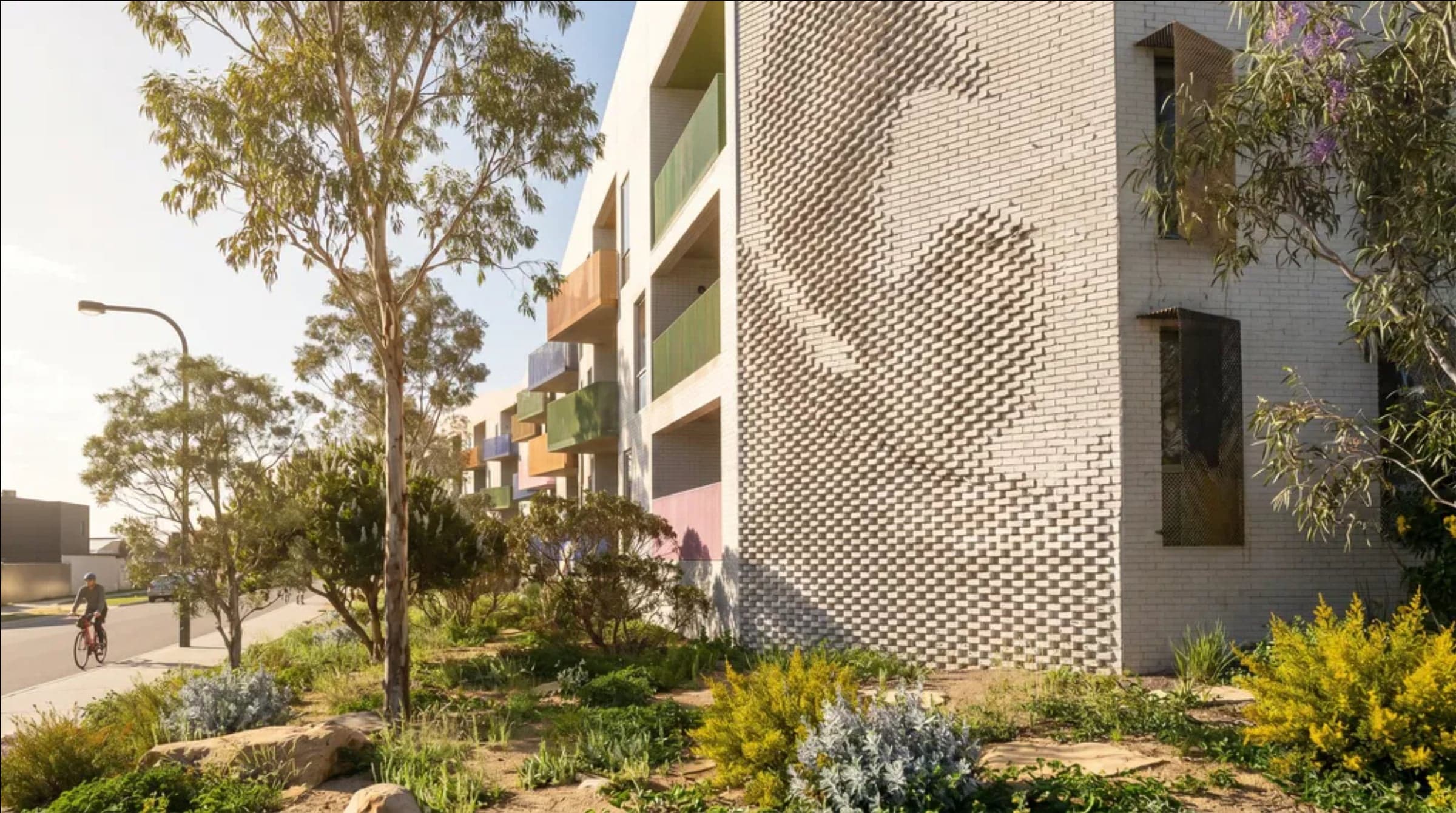 Parallel Shores - East Street - Fremantle — Integrated brick artwork, East Fremantle, WA