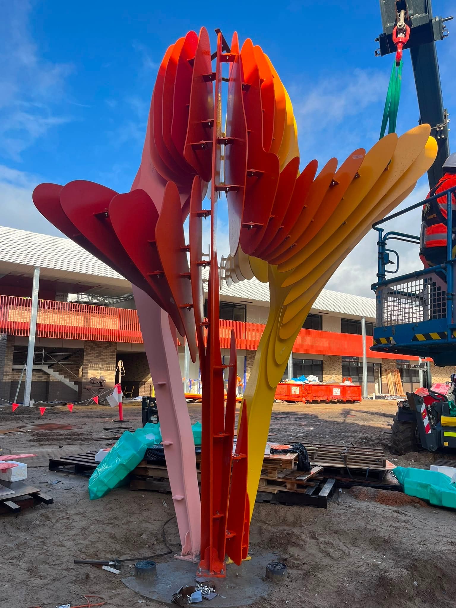 Piara Stage 2 - Inflorescence — Percent for Art: Facade Screen, Piara Waters Secondary College