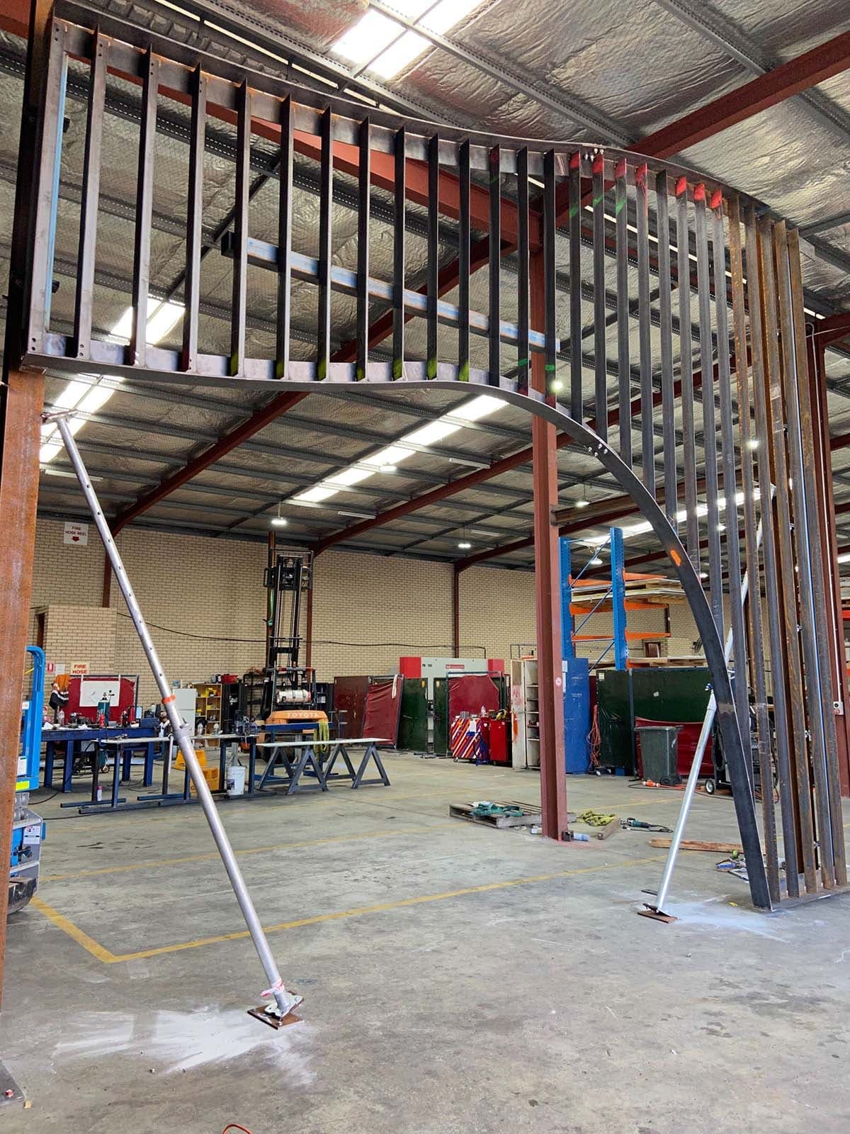 Pleated Histories — Percent for Art: Screen Facade, Broome North Regional Tafe