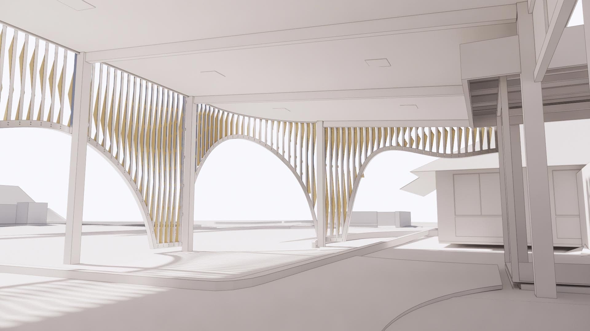 Pleated Histories — Percent for Art: Screen Facade, Broome North Regional Tafe