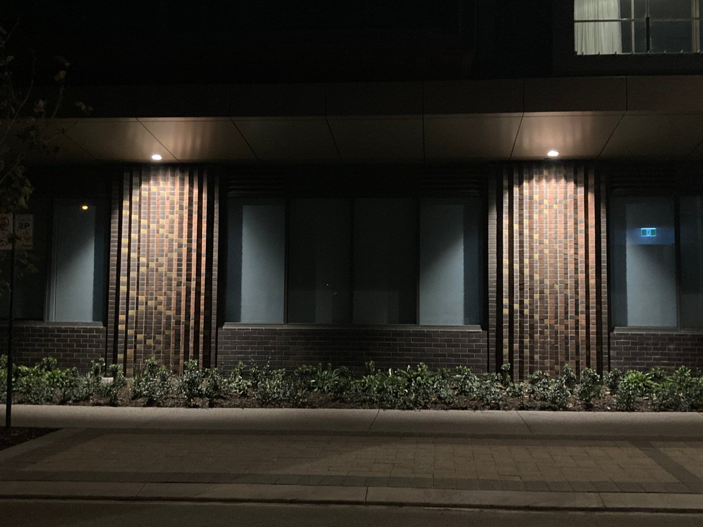Queenslea — Lenticular Brick Wall and Custom precast concrete panels, Claremont, WA