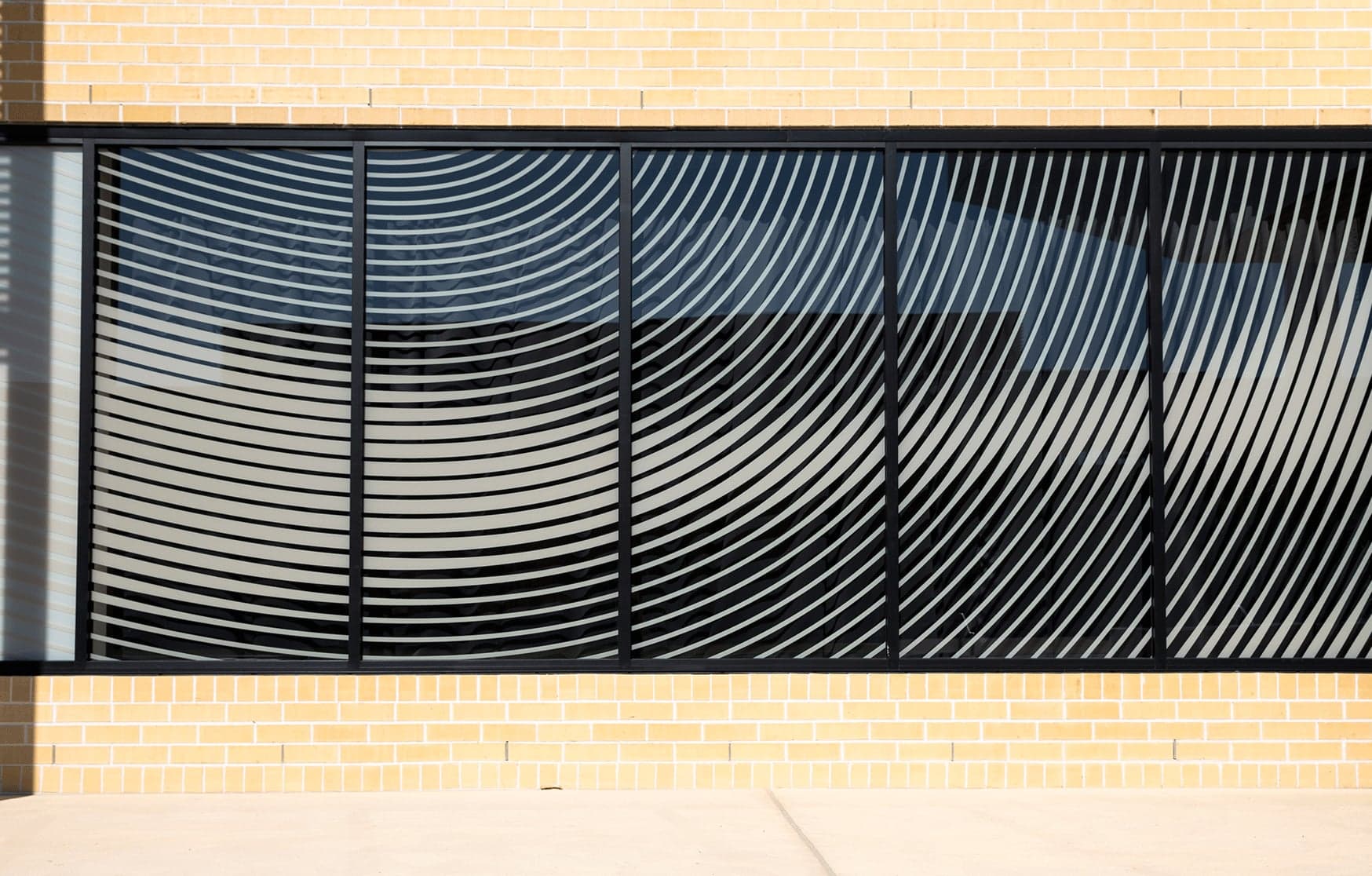 Rhythm and Flow II — Integrated brick, glazing and CFC soffit, Yanchep Secondary College