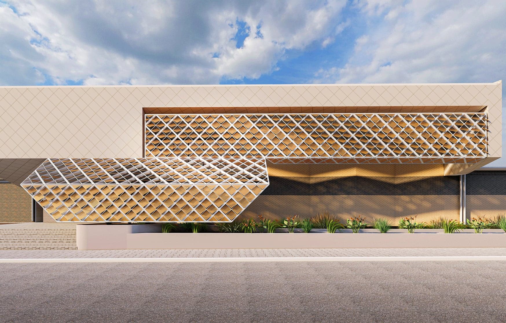 Windswept — Percent for Art: Facade, Alkimos, Western Australia